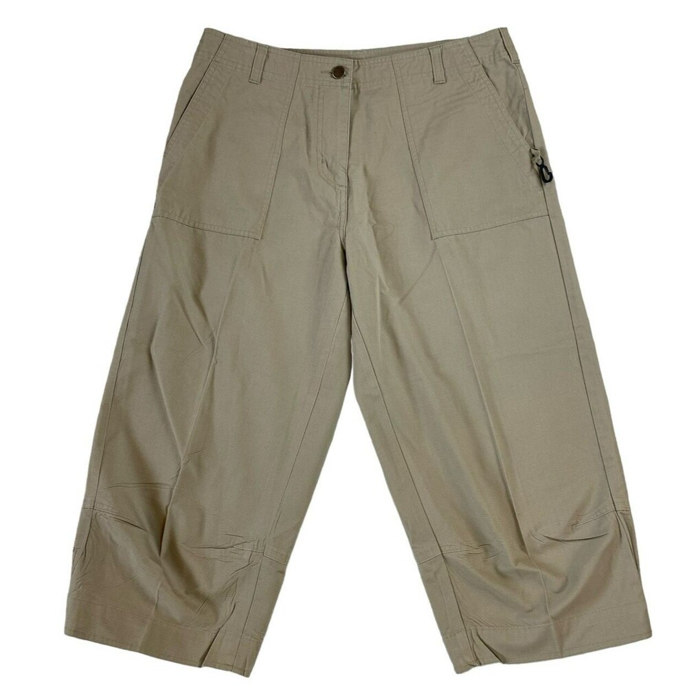 Woolrich Ripstop Cropped Cargo Hiking Capri Pants Women 8 3XDry Cotton Outdoor